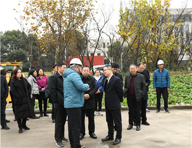 建精品工程助力“强富美高”新湖塘 湖塘镇人.大代表视察天启东升物流中.心项目.