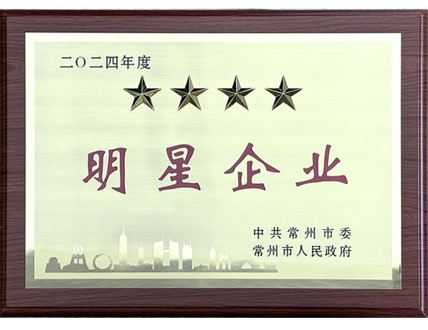 2024常州市明星企业