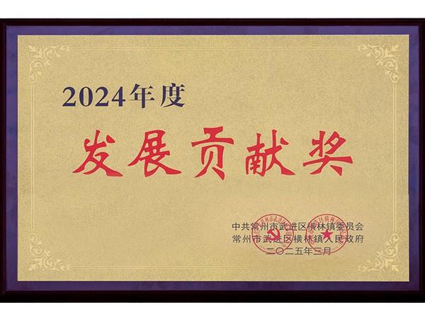 2024横林2024年度发展贡献奖